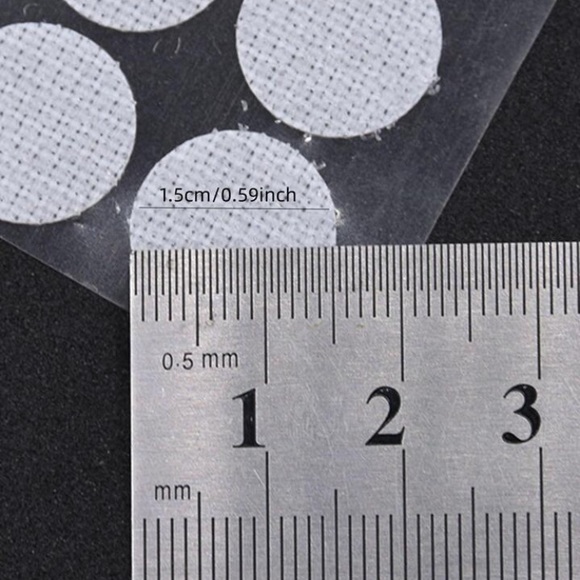 24 Pairs Adhesive Velcro Dots - Picture 3 of 4